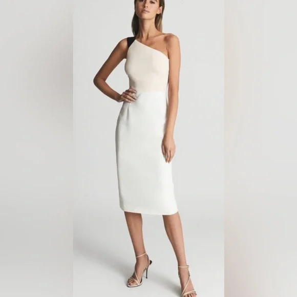 reiss bodycon dress Reiss Leopard-Print Jersey Bodycon Dress in Neutral